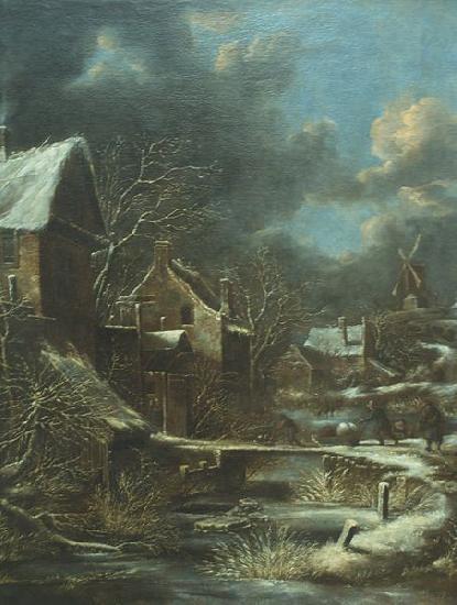 Klaes Molenaer Winter landscape Germany oil painting art